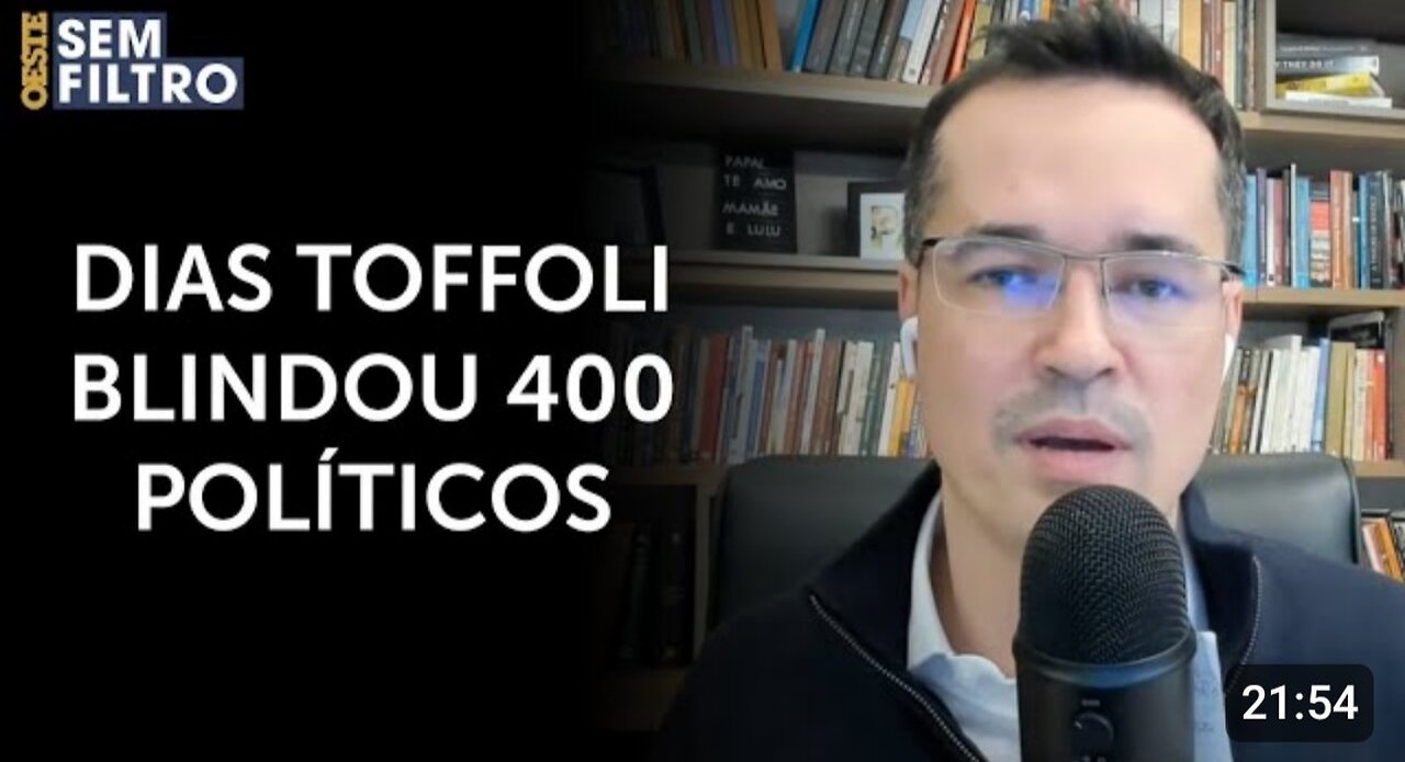 Deltan Dallagnol: Decisão de Toffoli é péssima e blinda políticos | #osf