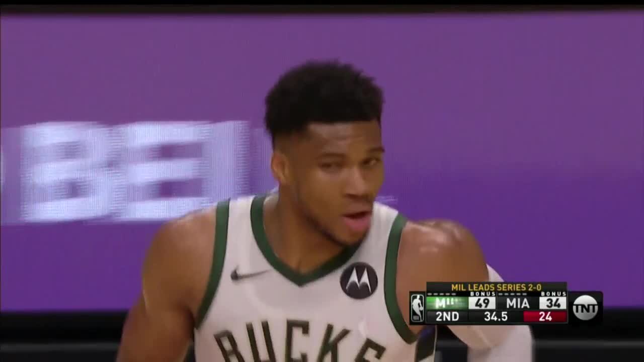 Bucks put Heat on brink, win 113-84 for 3-0 series lead