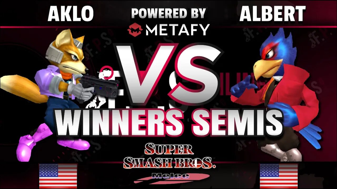 FPS4 Online - OS | Aklo (Fox) vs. Tenacity | Albert (Falco) - Smash Melee Winners Semifinal