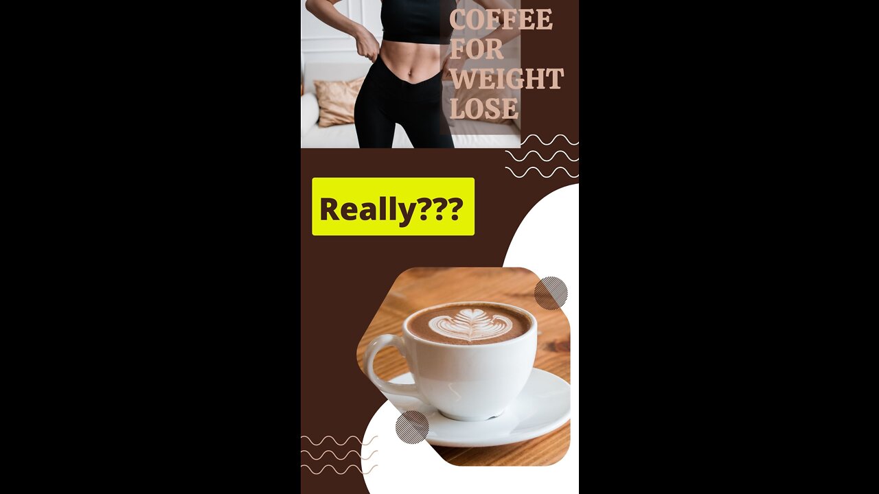 How to lose weight Faster and a cup of coffee..