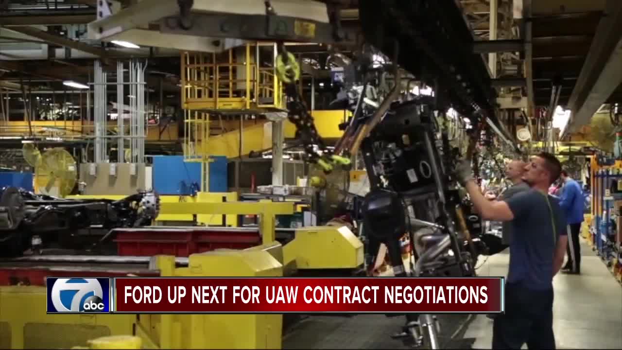 Ford up next for UAW contract negotiations