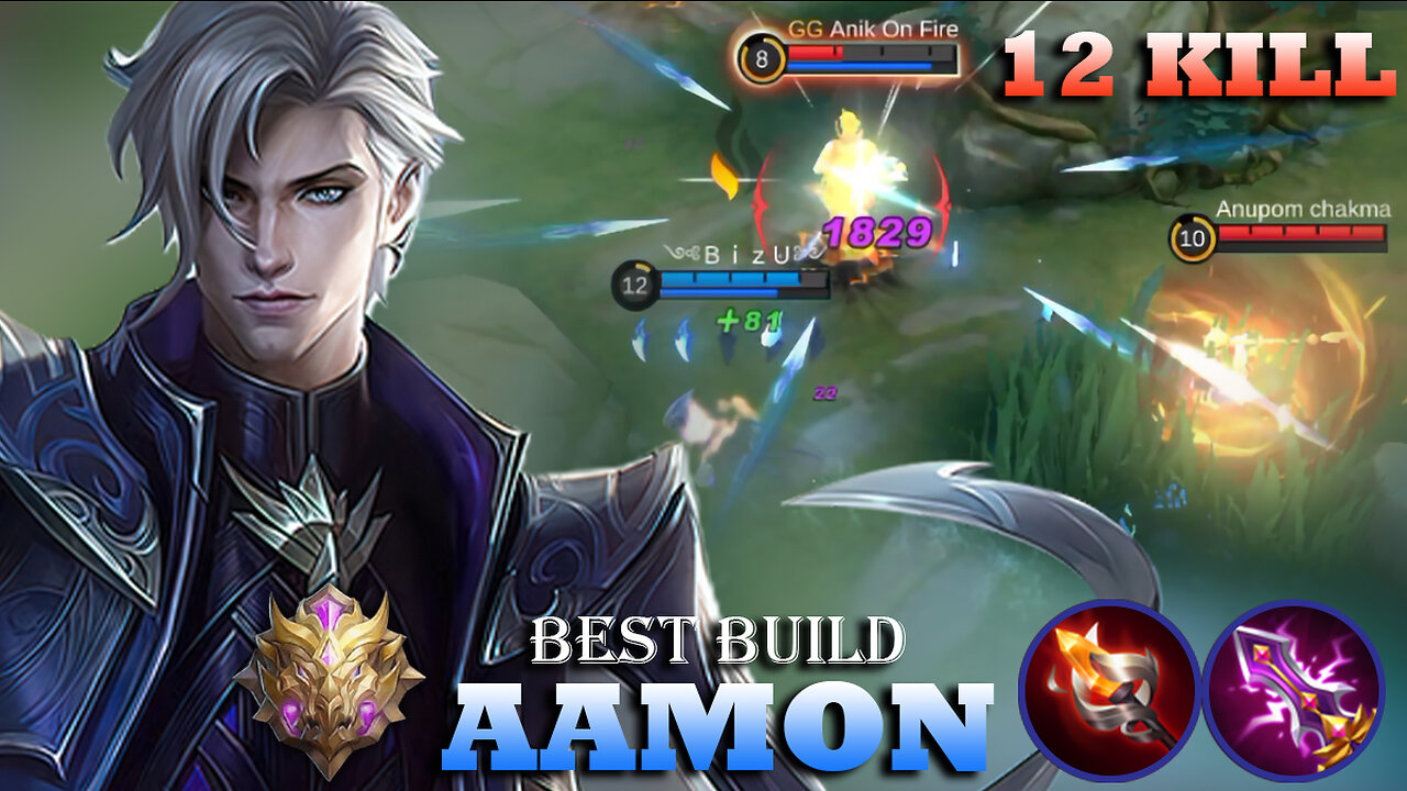 Aamon Best Build 2022 !! build top 1 global aamon