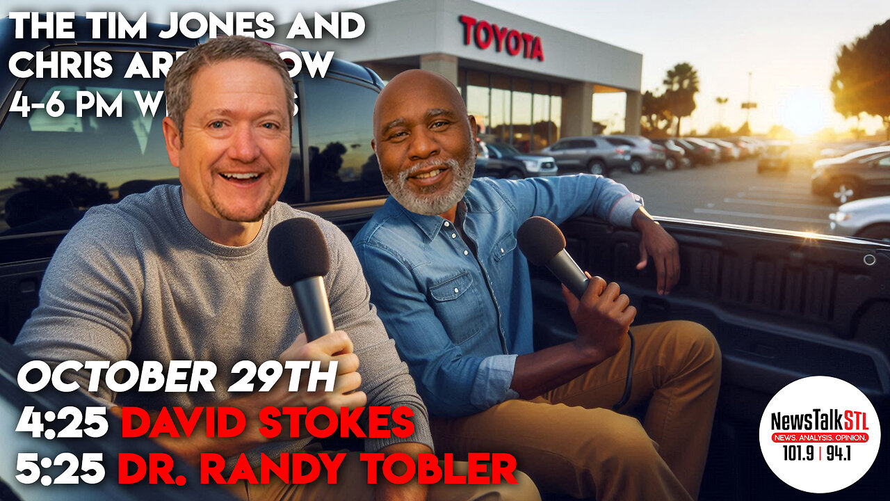 The Tim Jones and Chris Arps Show 10.29.2024 David Stokes | Dr. Randy Tobler