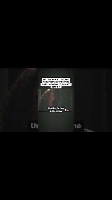 Maam please define Misogyny😂