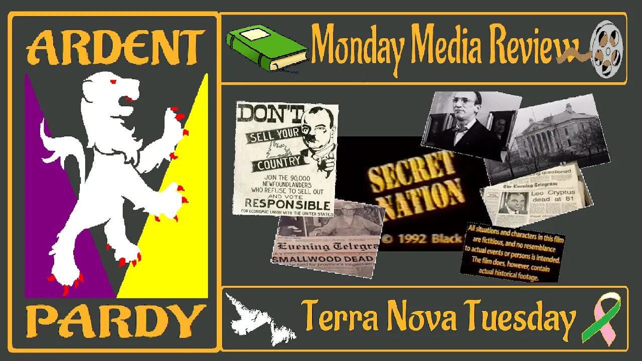 (Late) Monday Media Review - Secret Nation [1992] + Terra Nova Tuesday