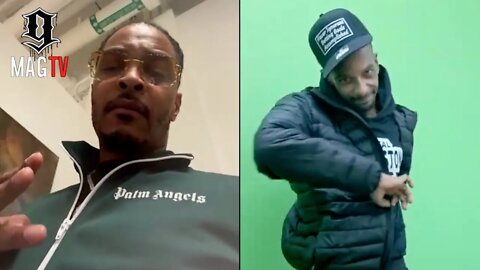 T.I. Is Unbothered By Charleston White Trolls While Visiting Anderson Smith's Art Gallery! 👨🏾‍🎨