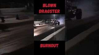 Blown Nitro Dragster Burnout! #shorts