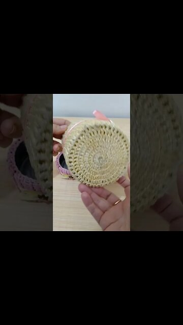 A Crochet Set Of 3 Can's Cover #shorts