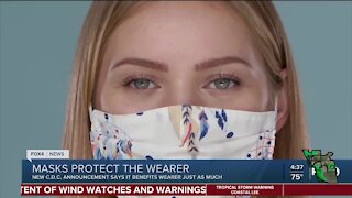 CDC says masks can protect against the coronavirus