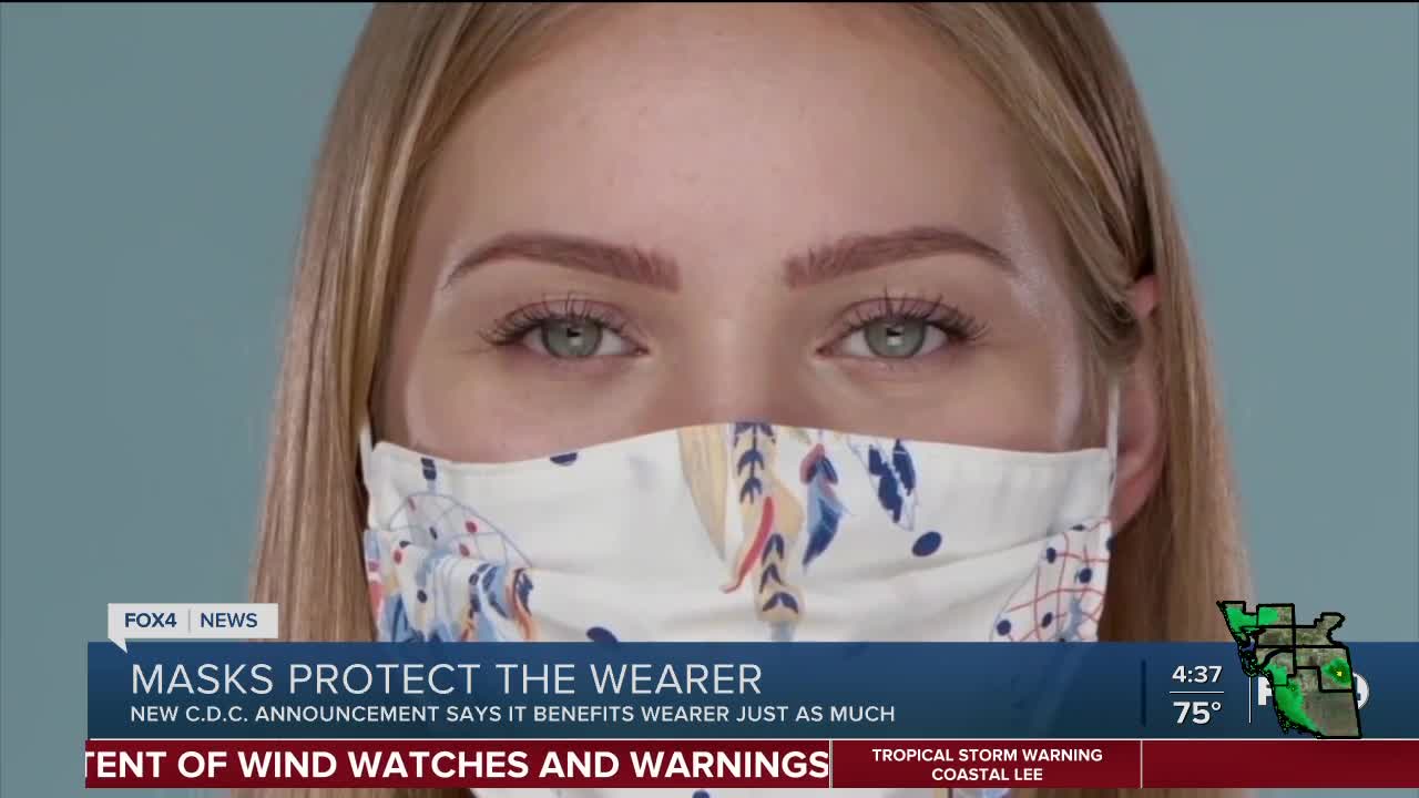 CDC says masks can protect against the coronavirus