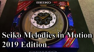 Seiko melodies in motion 2019 edition clock Review motion clock