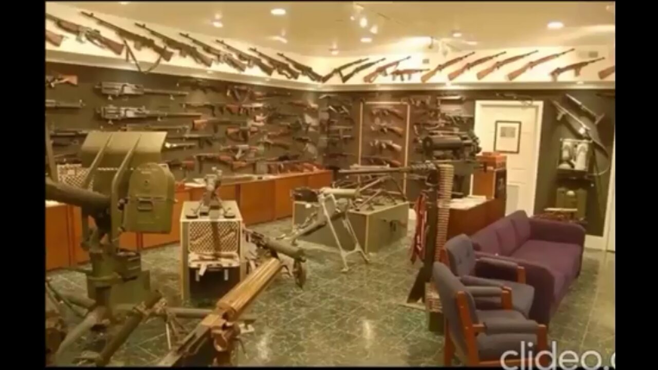 Charlton Hestons Gun Vault