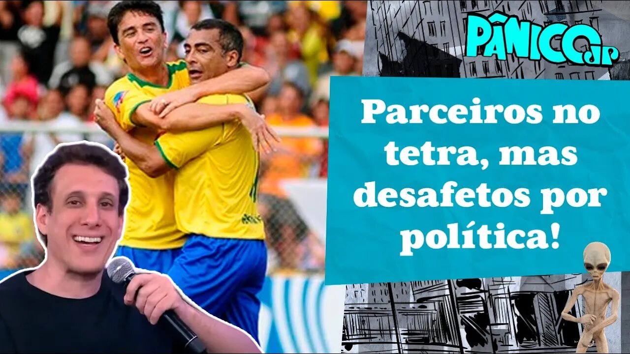 RESENHA (SEM) ZU E (MAS COM) ZUZU: EX-PARÇAS? ROMÁRIO CHAMA BEBETO DE “TRAIDOR”