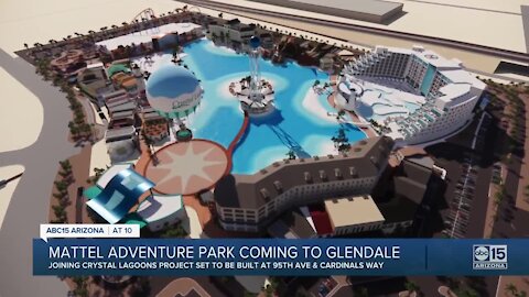 Mattel Adventure Park joins Glendale Crystal Lagoons project in Arizona; coaster, go-karts planned