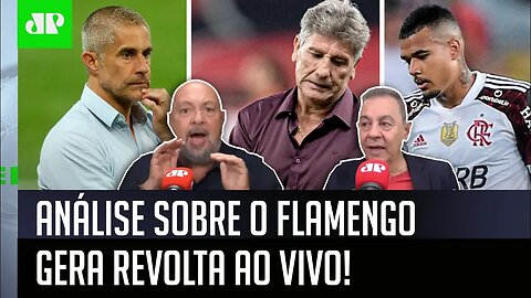 "ISSO foi uma das MAIORES ATROCIDADES que JÁ OUVI!" Nilson SE REVOLTA com Flavio sobre o Flamengo!