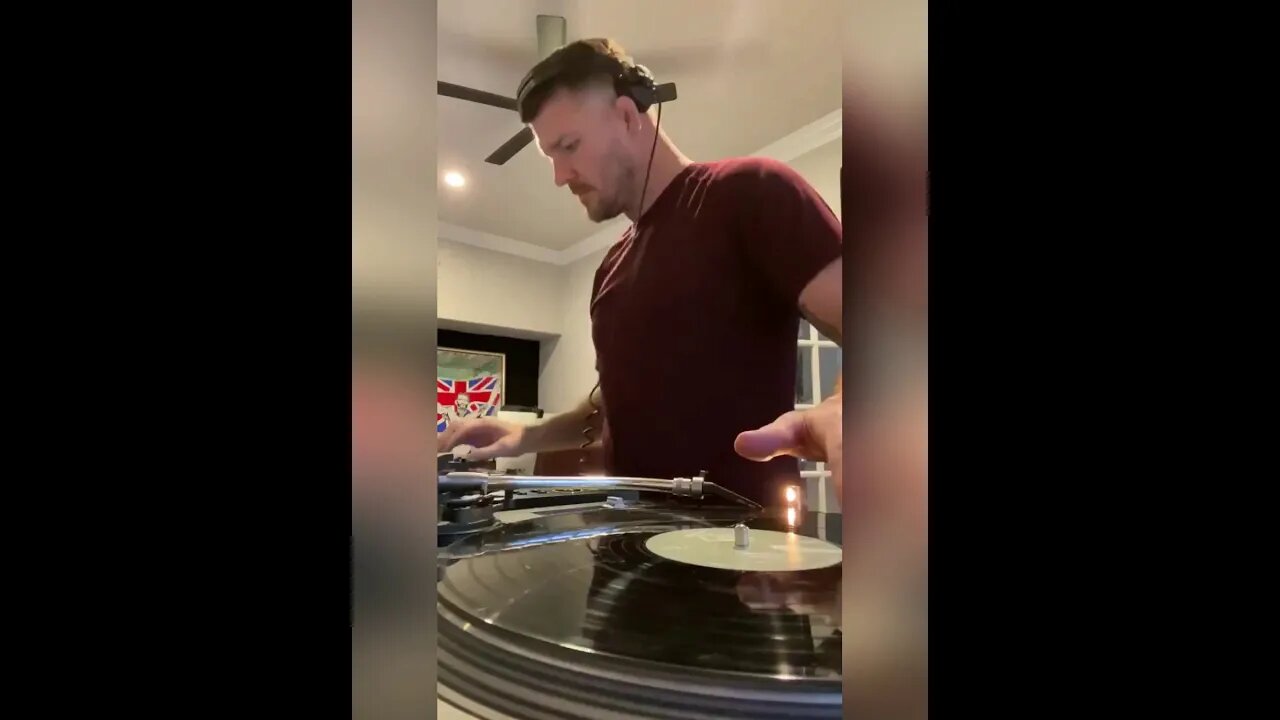 DJ Mikey B is in the house ex UFC middleweight champ Michael Bisping on the decks