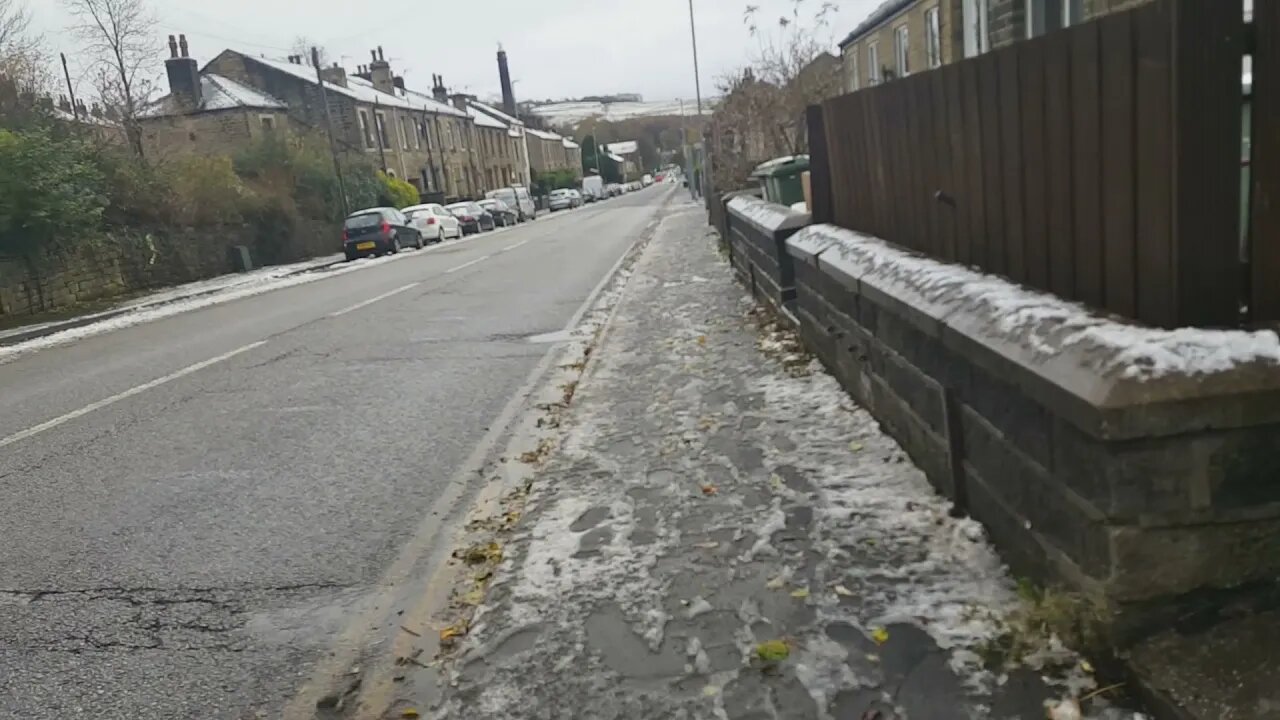 First snow this year 27 November