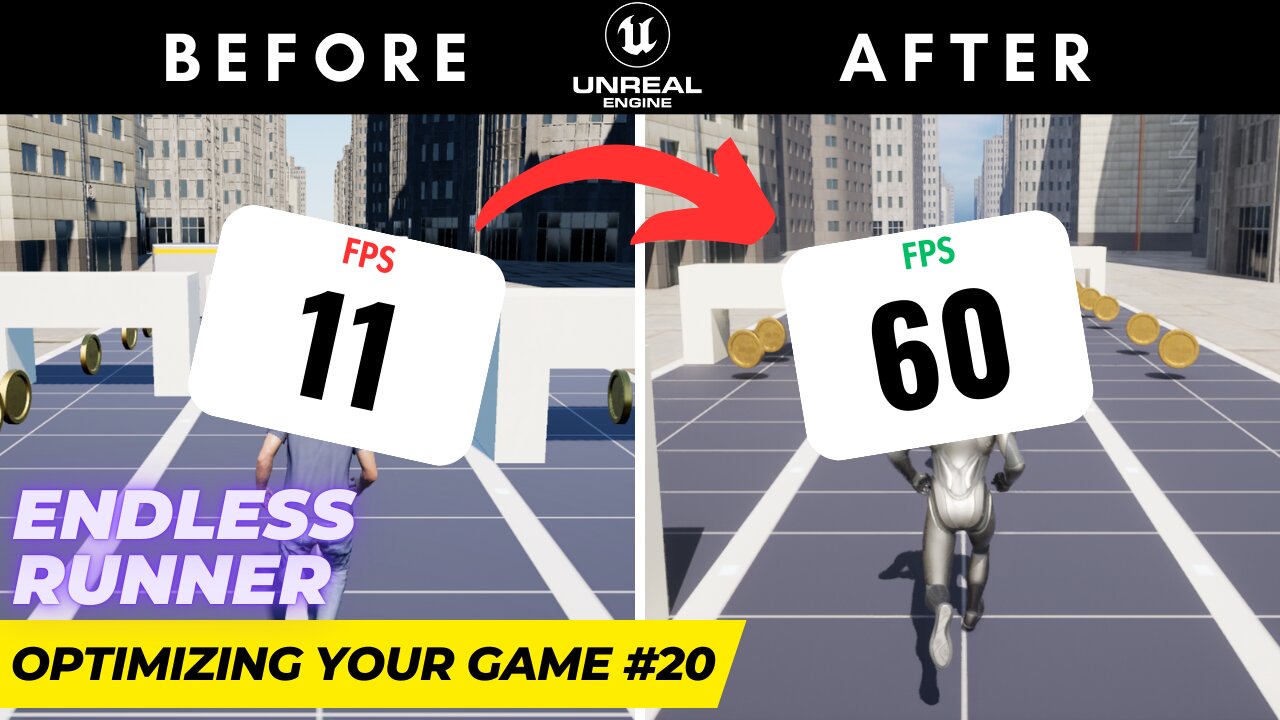 Unreal Engine 5.1 Endless Runner Tutorial - Part 20: Optimizing Your Game