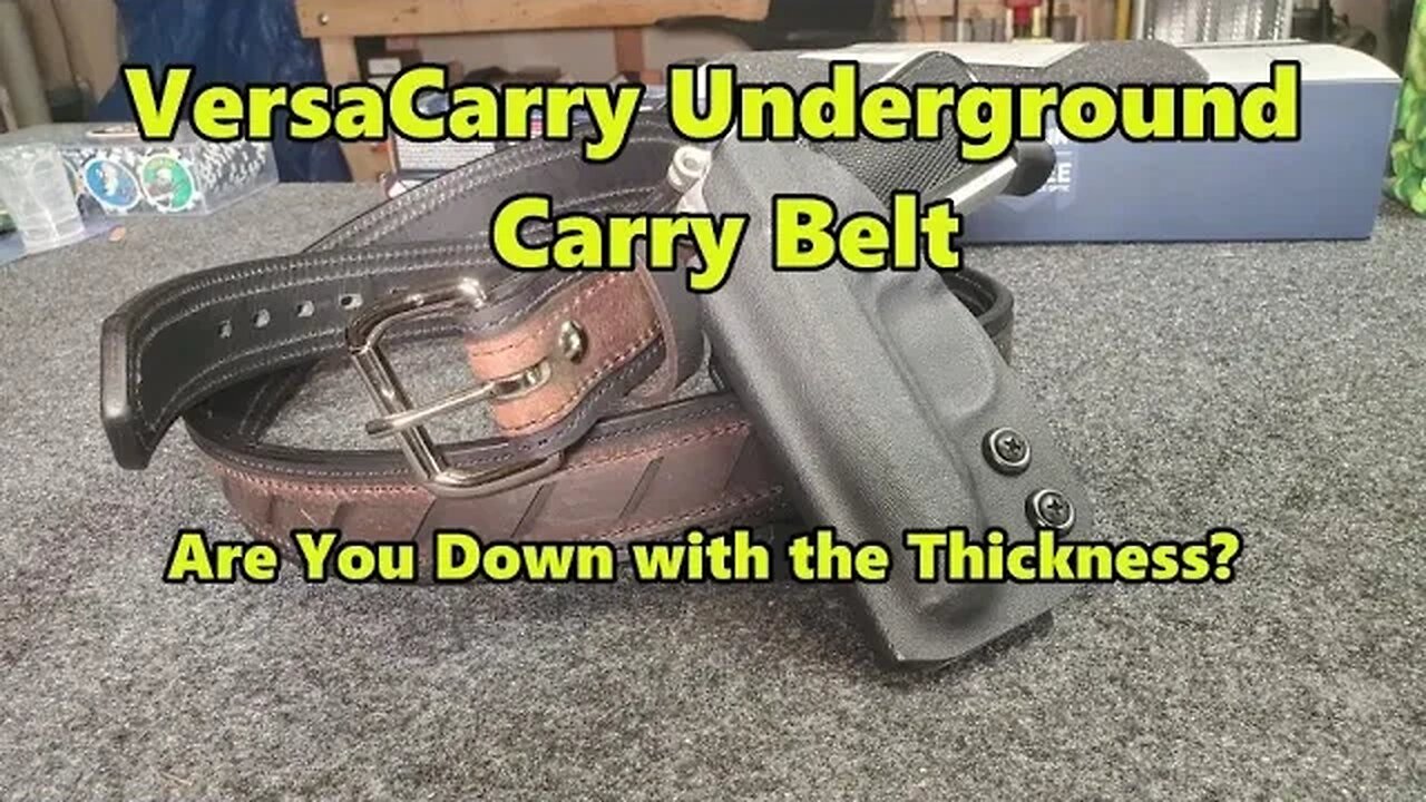 Versacarry Underground Carry Belt