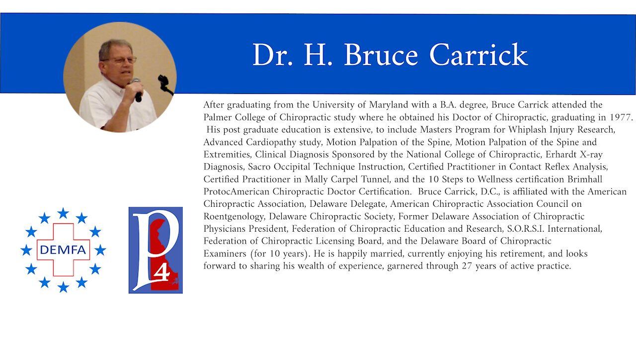 Dr. H. Bruce Carrick, DC