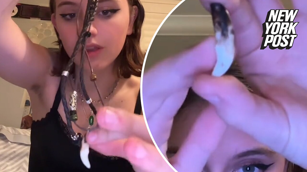 TikToker accuses Temu of selling her necklace made from dog tooth