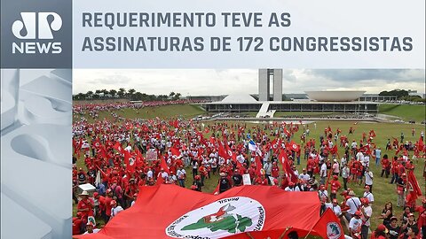 Deputados protocolam CPI do MST na Câmara