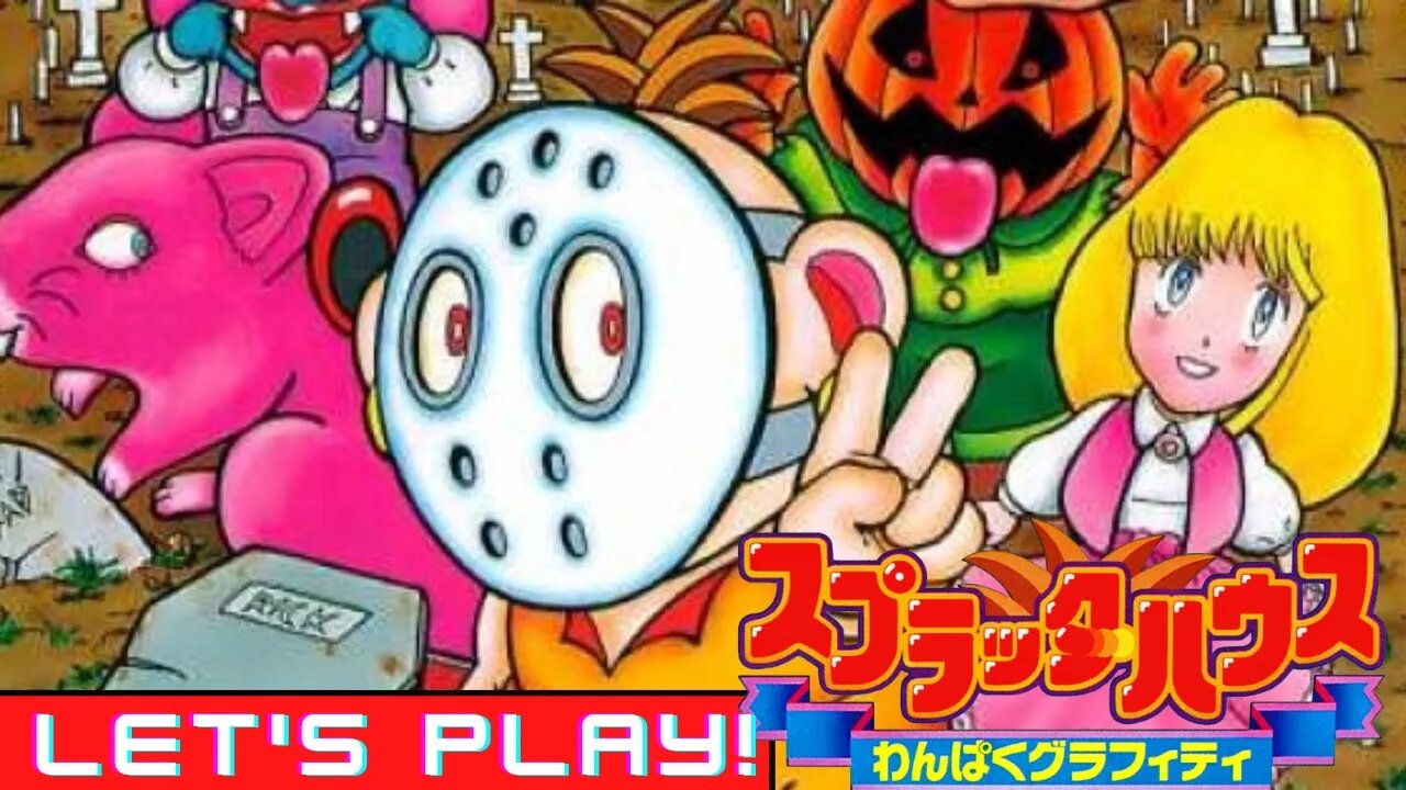 Splatterhouse: Wanpaku Graffiti (Famicom) | Longplay