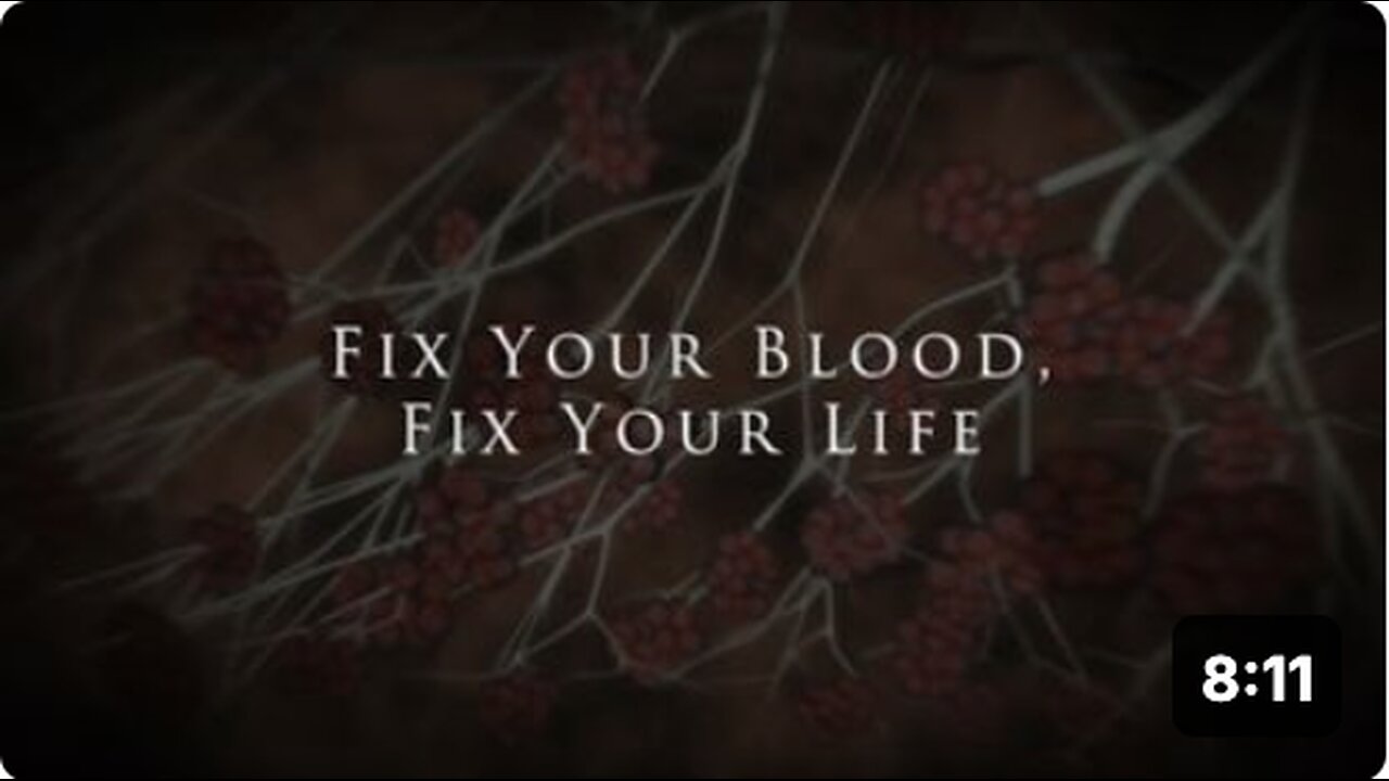 Fix Your Blood, Fix Your Life