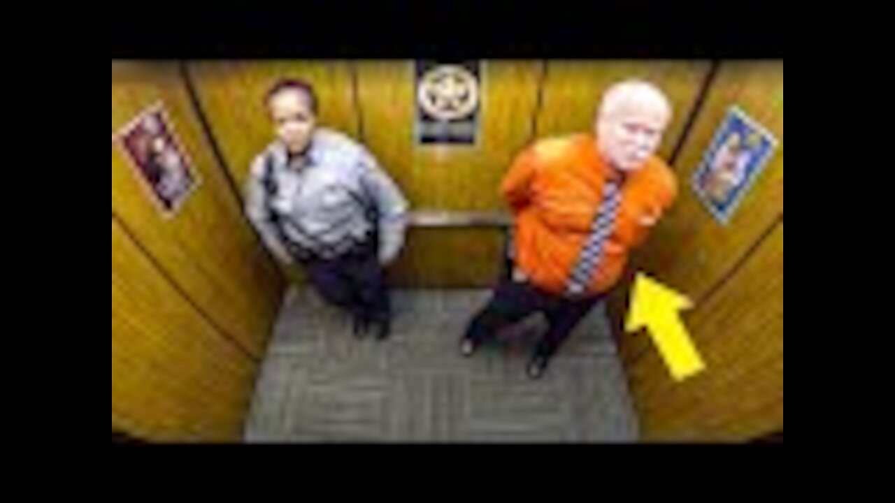 This Cop Thought They Were Alone In Elevator, Doesn’t Know Hidden Camera Is Recording His Every Move