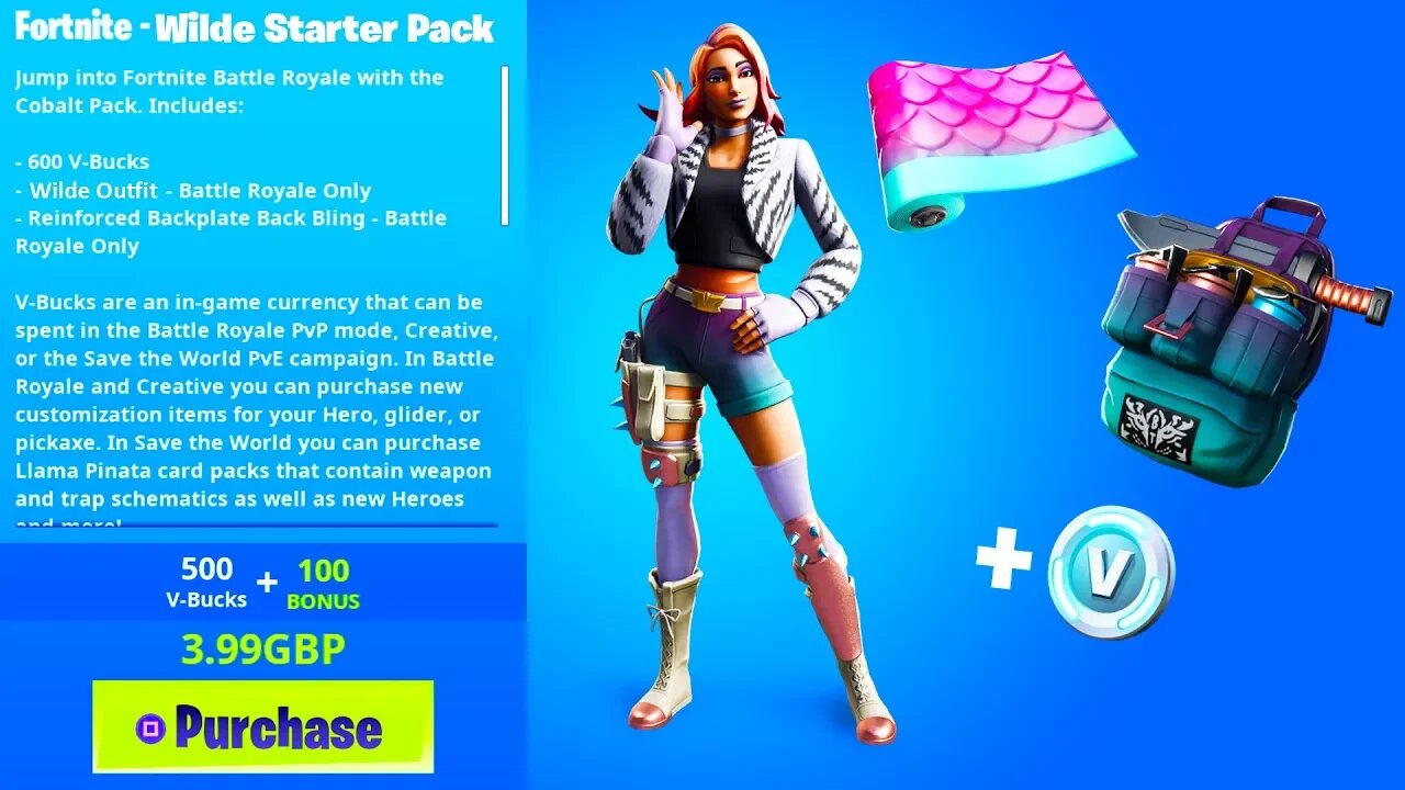 The New "WILDE STARTER PACK" LEAKED In Fortnite! NEW Season 9 Starter Pack Confirmed!