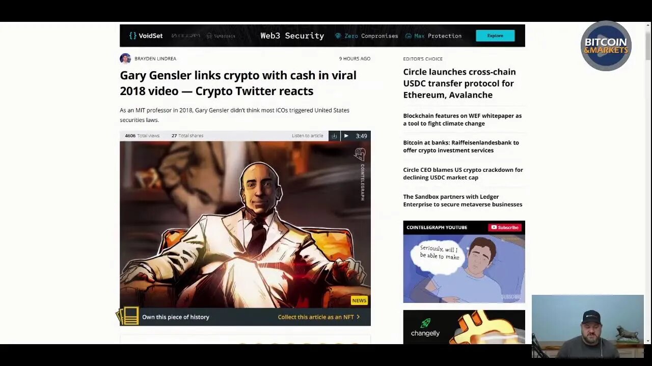 Shocking Gensler Video Resurfaces Countering Current SEC - 4/26/23