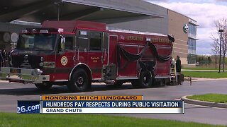 Community pays respect to fallen firefighter