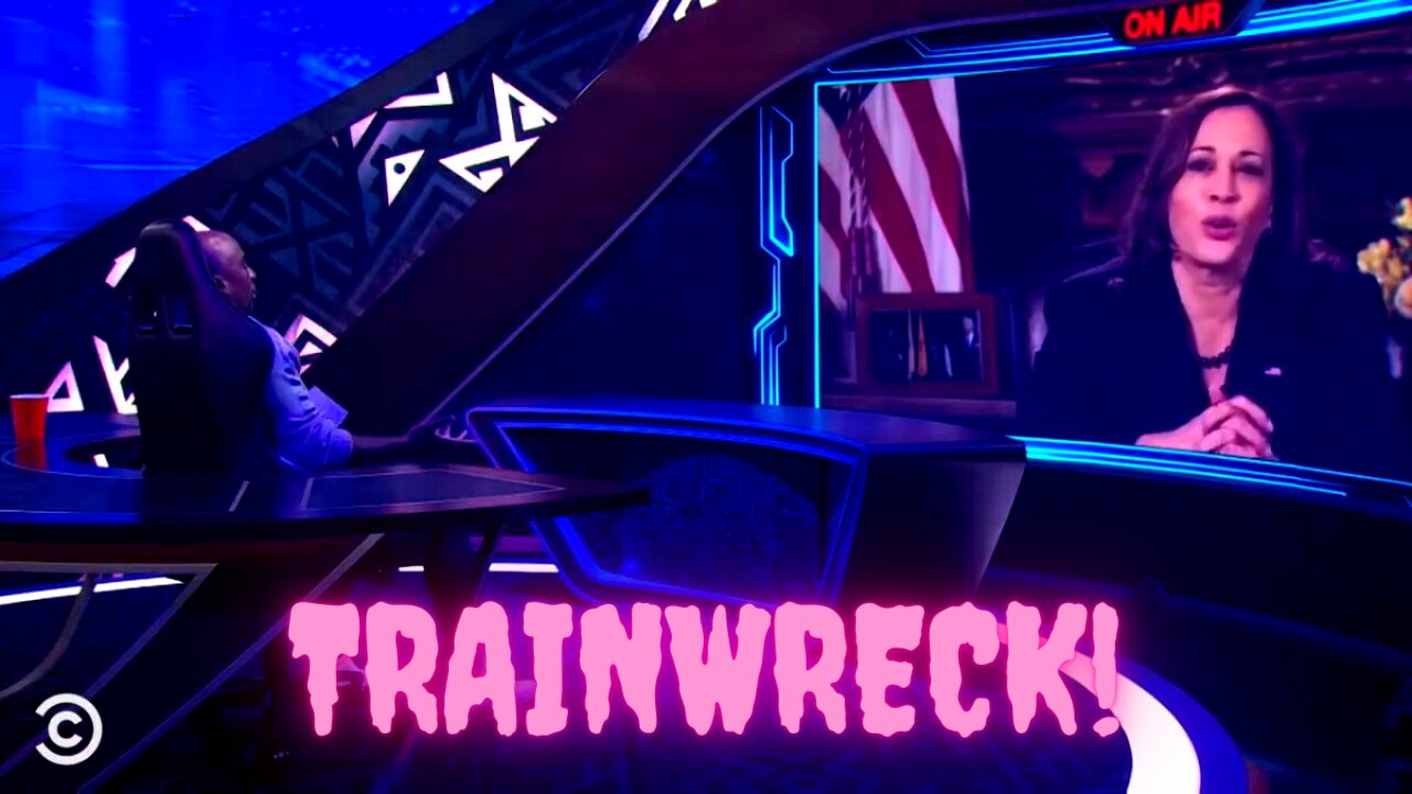 Kamala Harris Trainwreck Meltdown Interview With Charlemagne Tha God