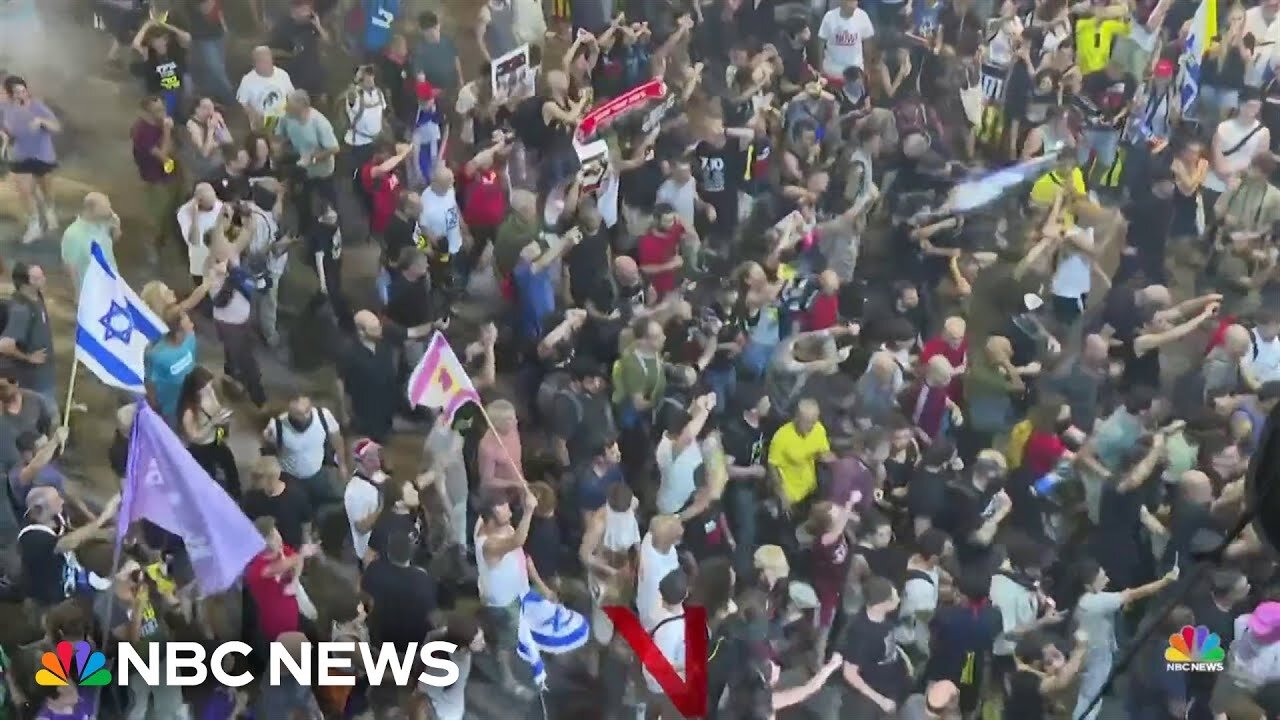 New mass protest in Israel over continuing Gaza war