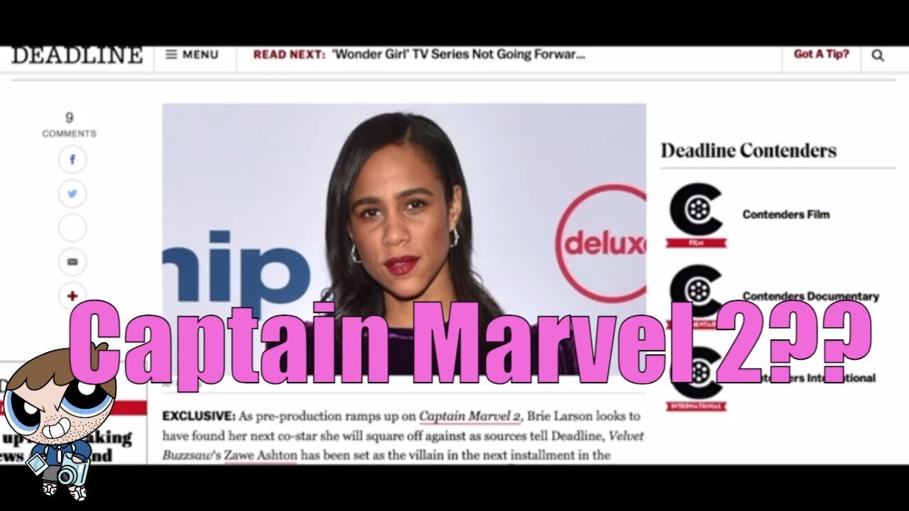 Is Zawe Ashton The New Captain Marvel Villain?