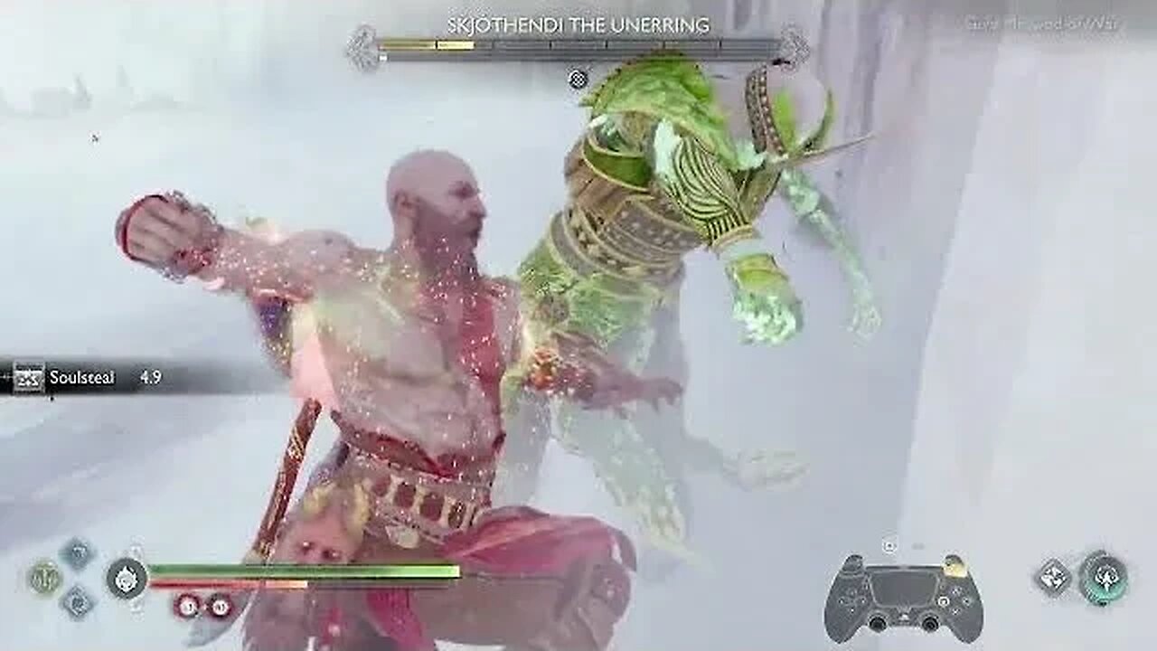 God of War Ragnarök - Bullying a Berserker with SPARTAN RAGE & BARE HANDS ONLY!!! GMGOW+