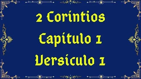 Como se diz 2 Coríntios 1:1 em Hebraico?