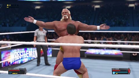 WWE 2K23: Bruno Sammartino Vs. Hulk Hogan (Legend Difficulty)