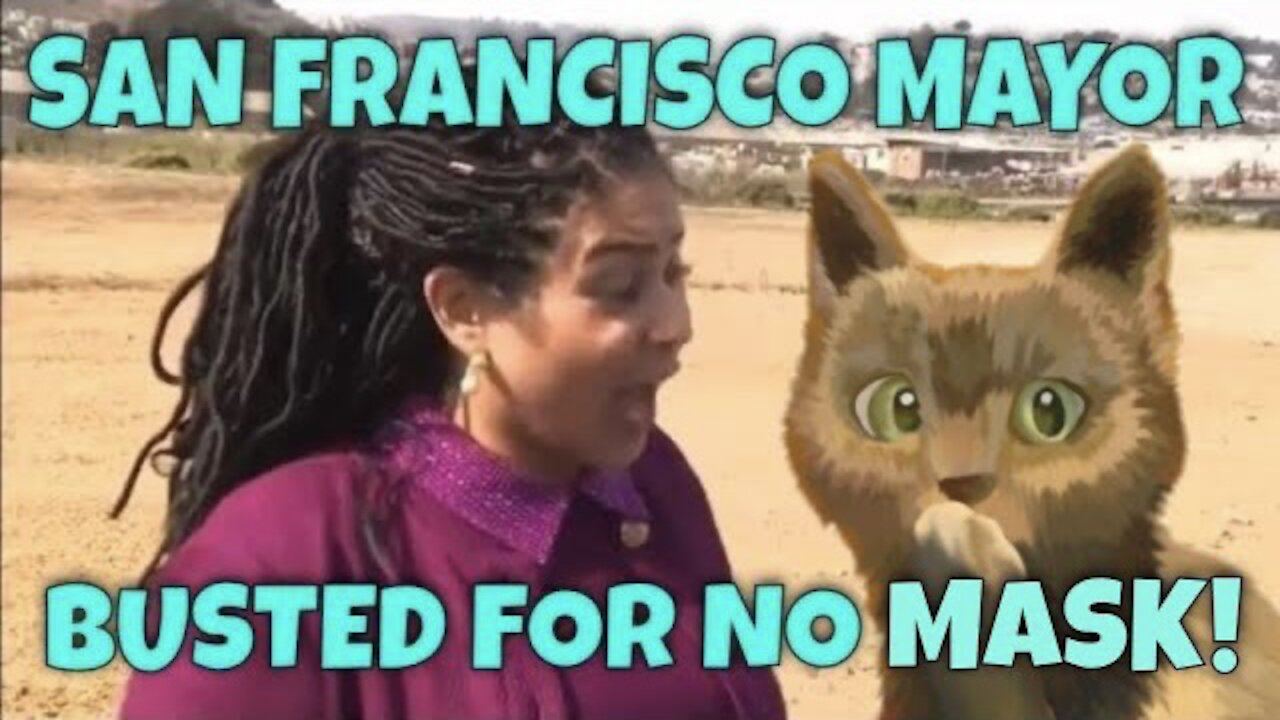LIBERAL HYPOCRISY! San Francisco Mayor London Breed BREAKS her own MASK MANDATE!