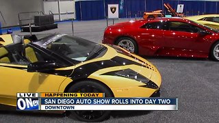 San Diego Auto Show rolls into second day