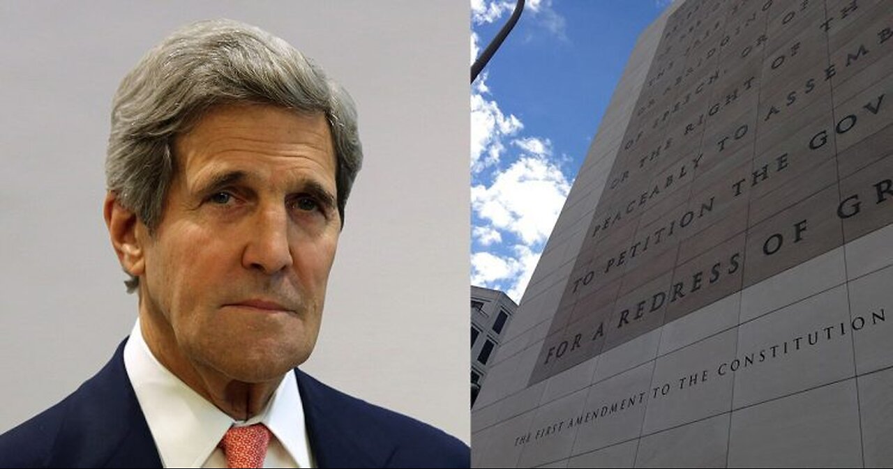 John Kerry Thinks Free Speech Is “Dangerous” And “Outdated”