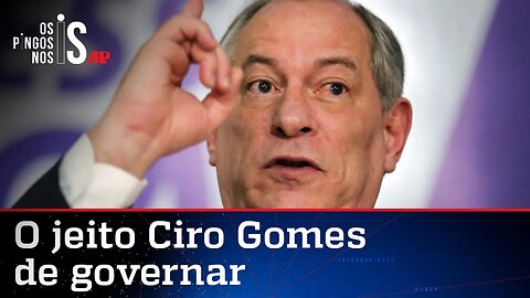 Ciro ameaça com métodos chavistas: "Se venderem, tomo de volta a Petrobras"