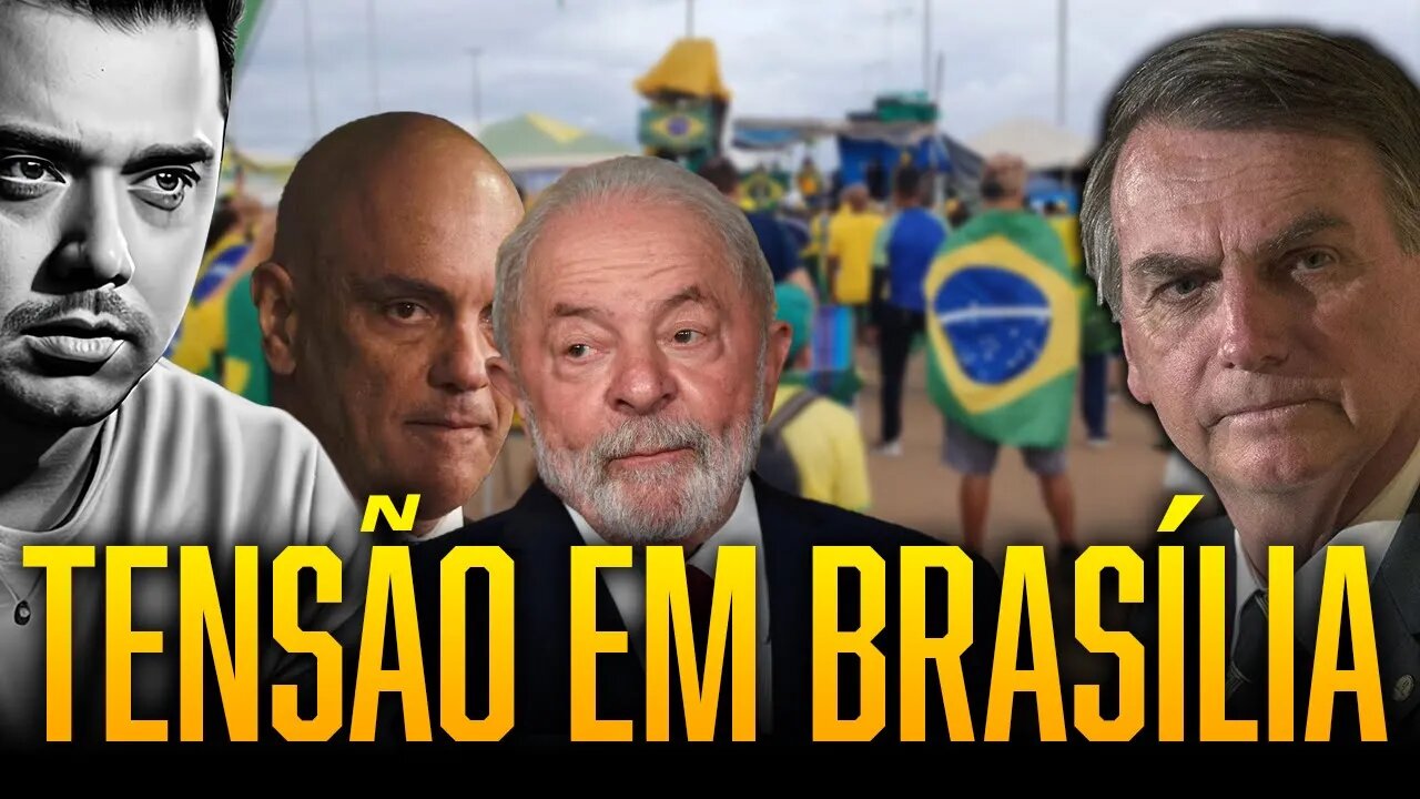 Prisões acontecendo. Grande tensão em Brasília