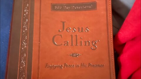 November 13th|Jesus calling daily devotions.