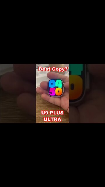 U9 PLUS ULTRA SmartWatch New 2023