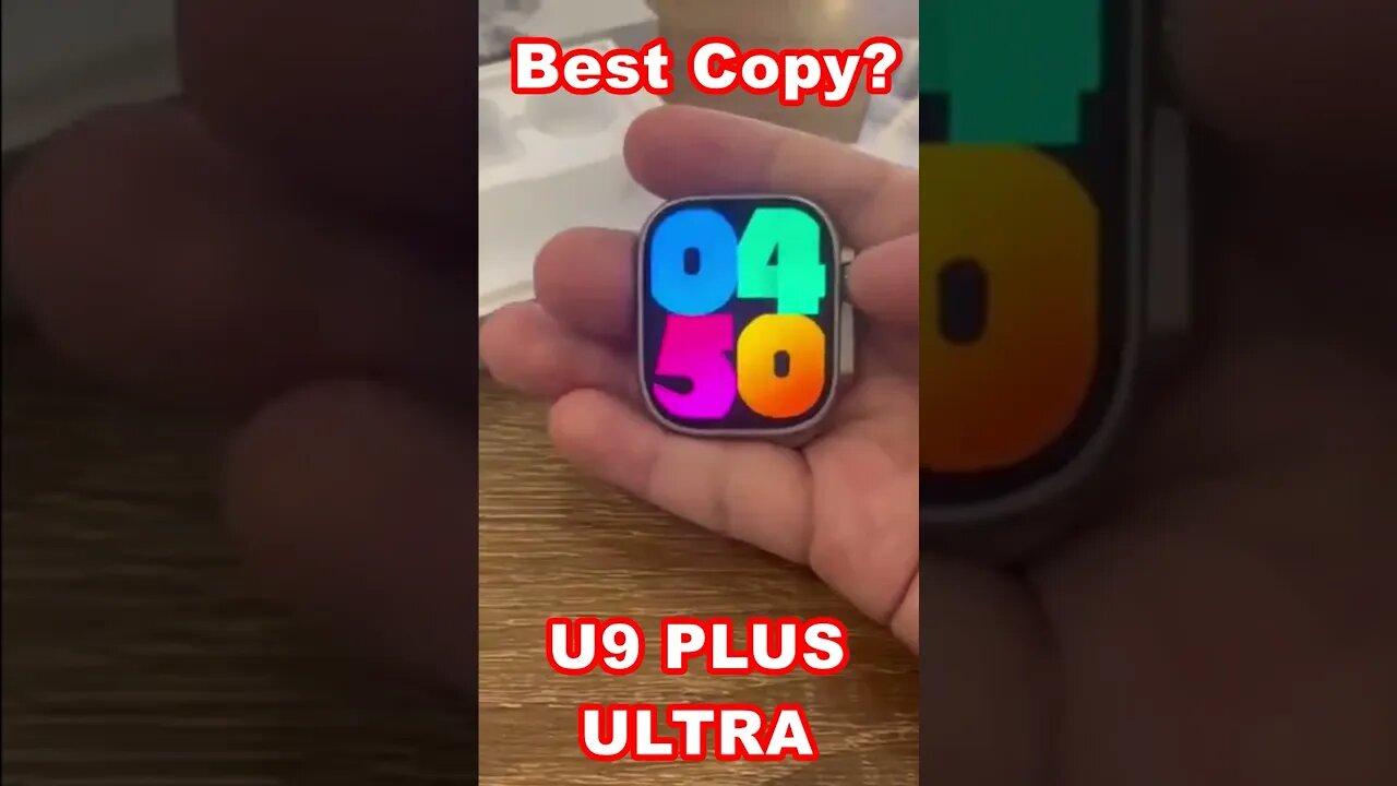 U9 PLUS ULTRA SmartWatch New 2023