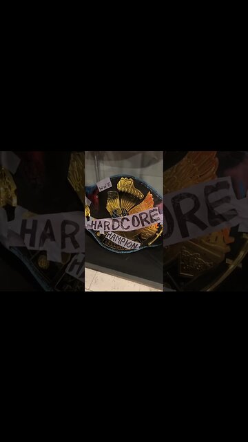 Is The Hardcore Title The Same Belt Mr. Perfect Destroyed? #shorts