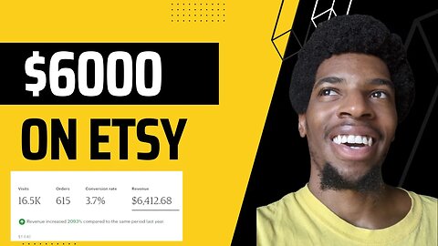 HOW I MADE $6,000+ FROM MY LIVING ROOM USING ETSY