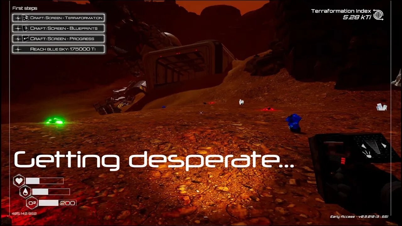 Things are getting desperate! - Planet Crafter Hardcore Random - 2