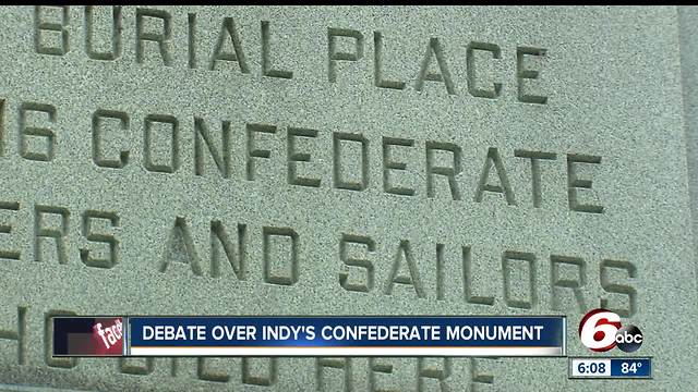 Indy Parks: Confederate monument should be moved